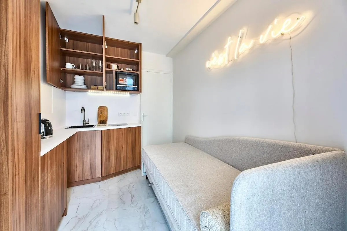 Close To La Villette Crimee Metro Station Line 7 Paris 0*,  France